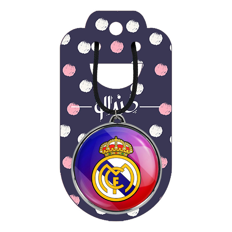 گردنبند خندالو مدل باشگاه رئال مادرید Real Madrid کد 2637326378 گردنبند خندالو مدل باشگاه رئال مادرید Real Madrid کد 2637326378