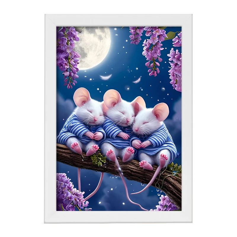 تابلو خندالو مدل موش های کوچولو کد F9190