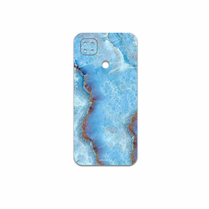 برچسب پوششی ماهوت مدل Blue-Ocean-Marble مناسب برای گوشی موبایل شیائومی Poco C3