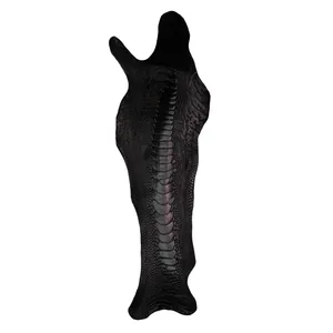 چرم طبیعی مدل ساق شتر مرغ کد OL206