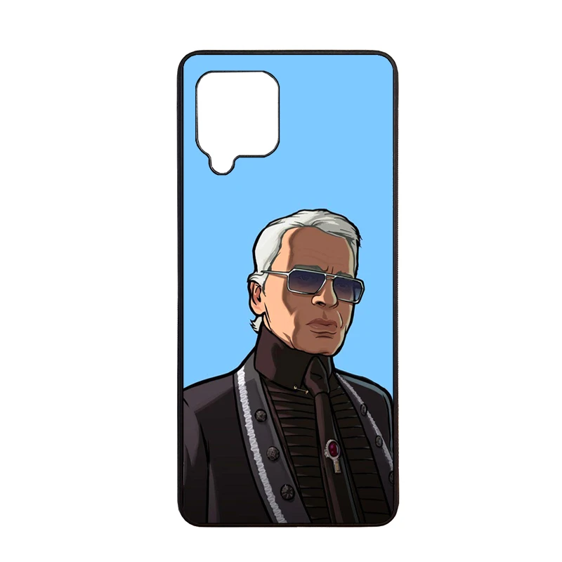 کاور گالری وبفر طرح کارل لاگرفیلد مناسب برای گوشی موبایل سامسونگ galaxy a42