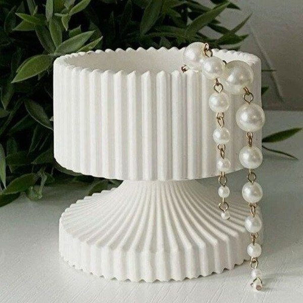 مجموعه ظروف هفت سین 7 پارچه مدل  مراکشی پایه دار