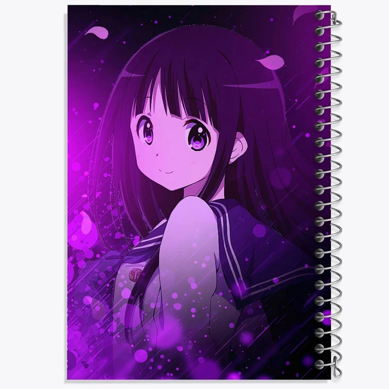 دفتر مشق 100 برگ خندالو طرح چیتاندا انیمه هیوکا Hyouka کد 17071