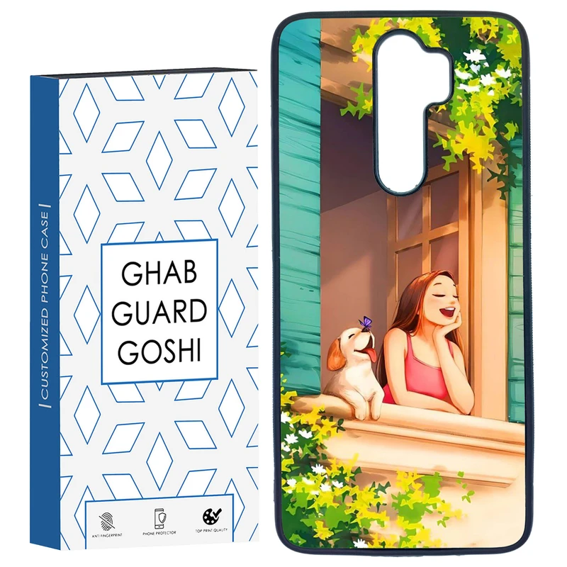 کاور قاب گارد گوشی طرح دخترانه کد TPU-015 مناسب برای گوشی موبایل شیائومی Redmi Note 8 PRO