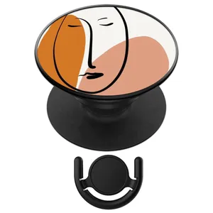 پایه نگهدارنده گوشی موبایل پاپ سوکت آکام مدل APSC02638 به همراه پاپ کلیپ