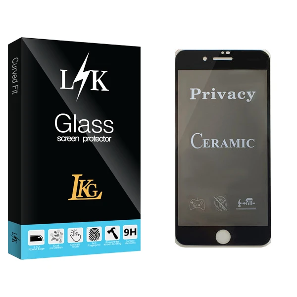 محافظ صفحه نمایش سرامیکی ال کا جی مدل LK Glass مناسب برای گوشی موبایل اپل iPhone 8