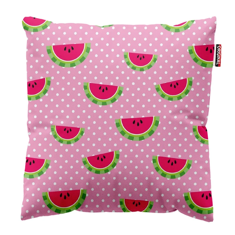 کوسن پاد آفرین طرح هندونه سایز 30*30 سانتی متر کد 1187