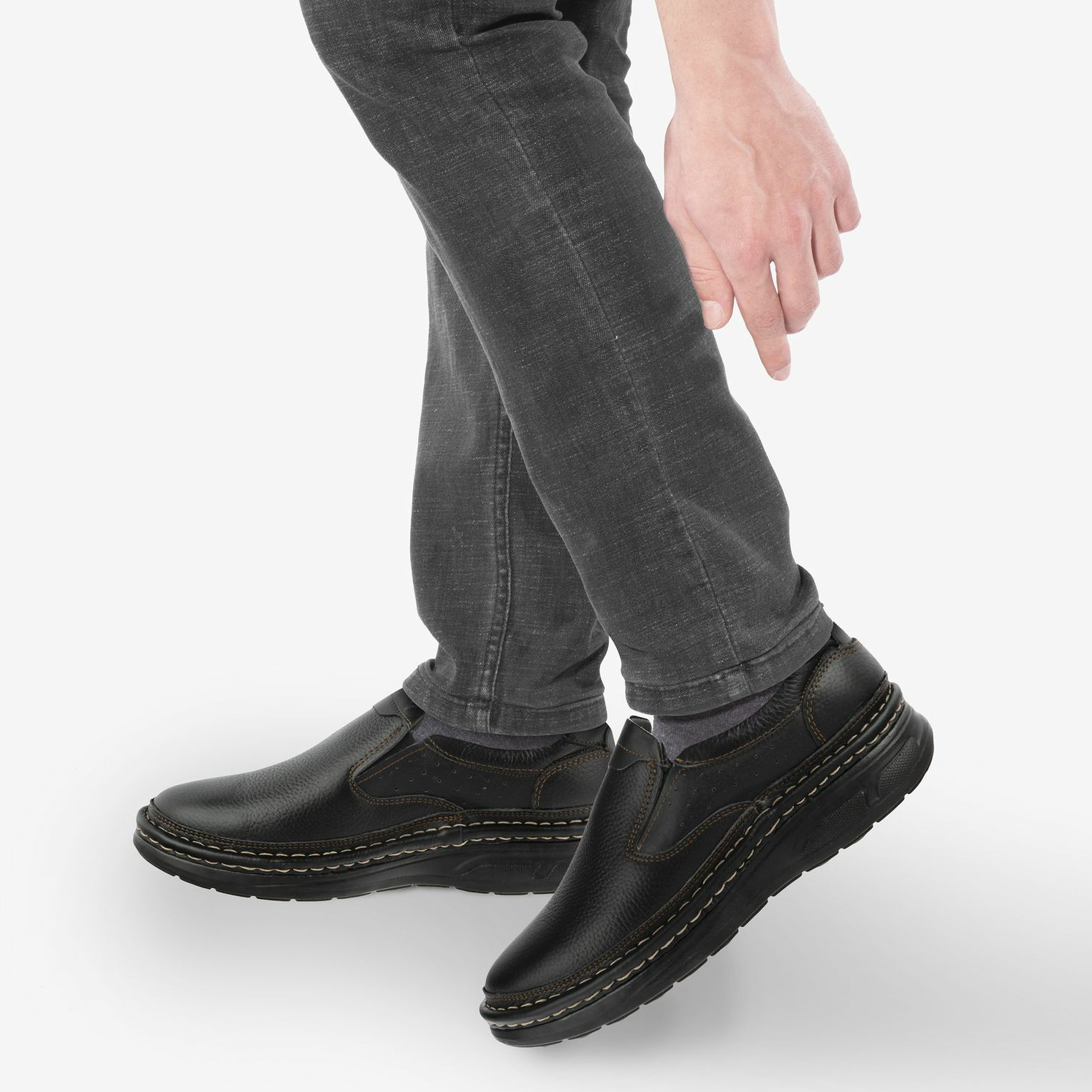 کفش روزمره مردانه سوته مدل چرم طبیعی کد A503101 -  - 7