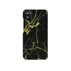 MAHOOT  Graphite-Gold-Marble Cover Sticker for Samsung Galaxy S20