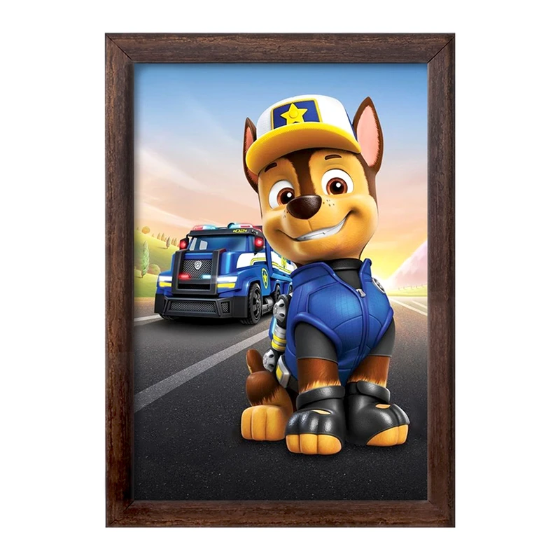 تابلو خندالو طرح انیمیشن سگ های نگهبان کد 26914