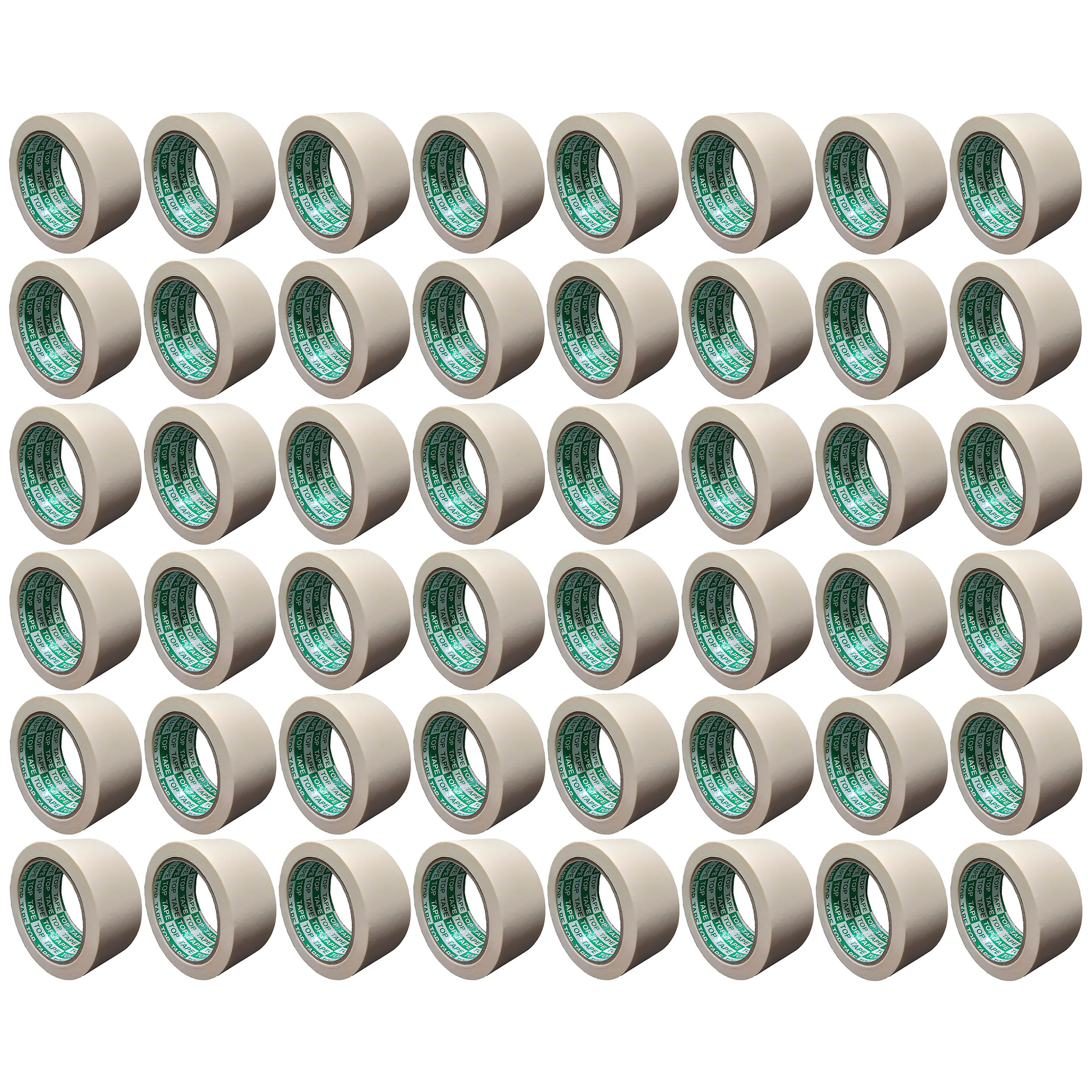 نوار چسب کاغذی تاپ تیپ کد T5 عرض 5 سانتی متر بسته 48 عددی