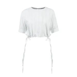 بلوز آستین کوتاه زنانه سرژه مدل 204656