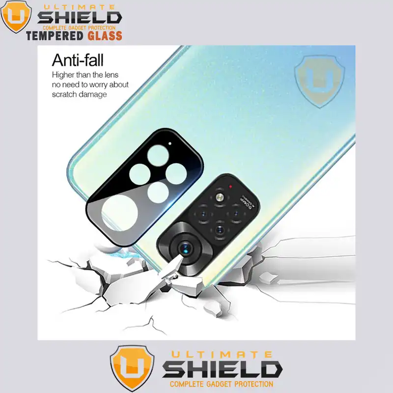 محافظ لنز دوربین آلتیمیت شیلد مدل 3D-UL مناسب برای گوشی موبایل شیائومی Redmi Note 11 4G