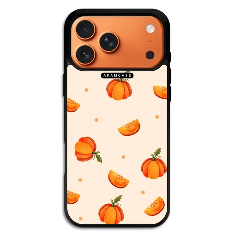 کاور آکام مدل AMC-WA17PROMAX-PUMPKIN-18 مناسب برای گوشی موبایل اپل iPhone 17 Pro Max