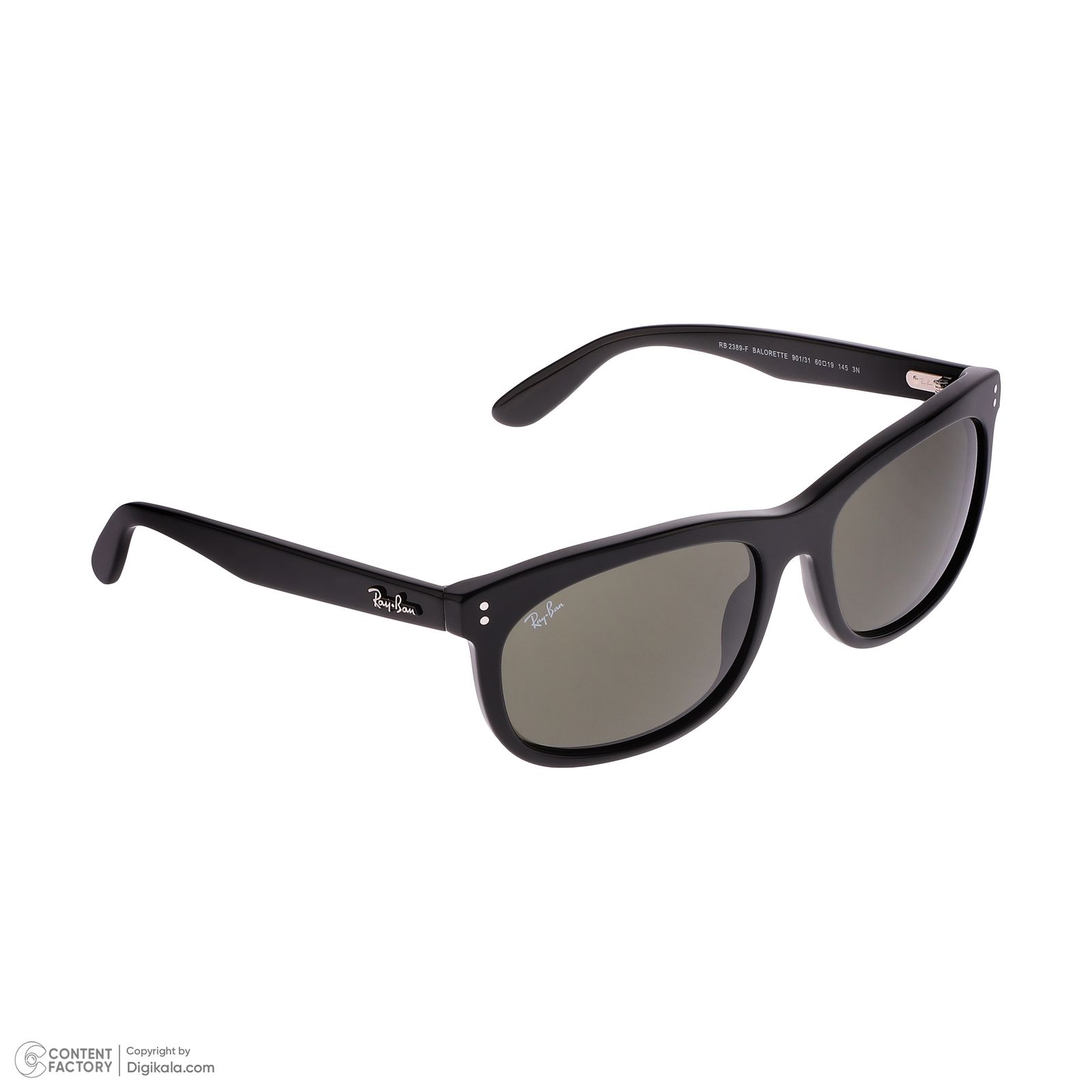عینک آفتابی ویفرر (Wayfarer) ری بن مدل 0RB2389-901-31 -  - 4