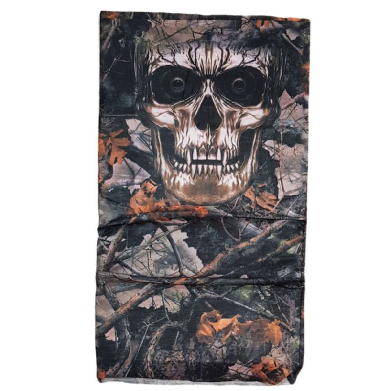 دستمال سر و گردن مدل اسکلت Rokh16