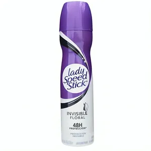 اسپری ضد تعریق زنانه لیدی اسپید استیک مدل invisible floral حجم 150 میلی لیتر