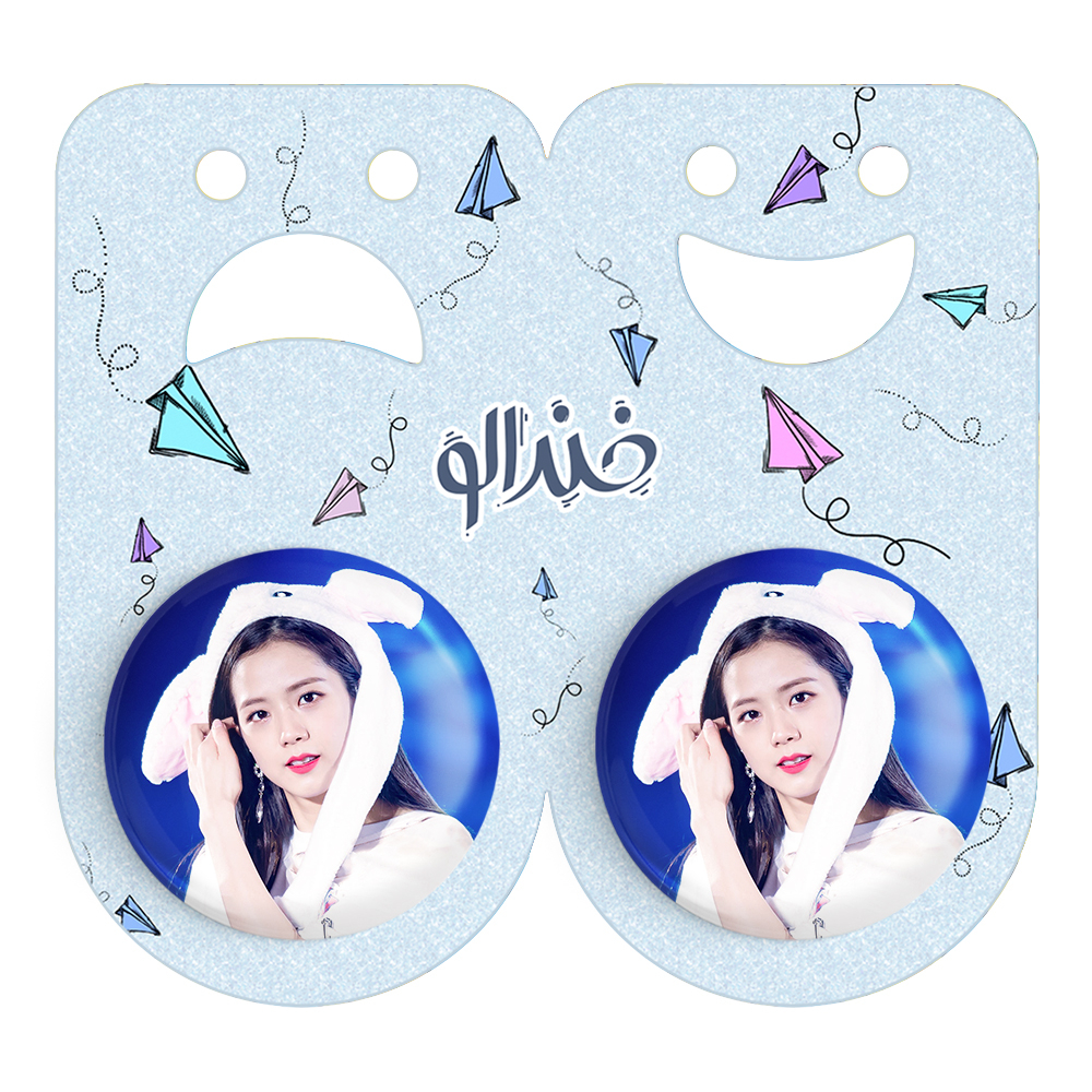 پیکسل خندالو مدل جیسو بلک پینک کد 14122 به همراه مگنت