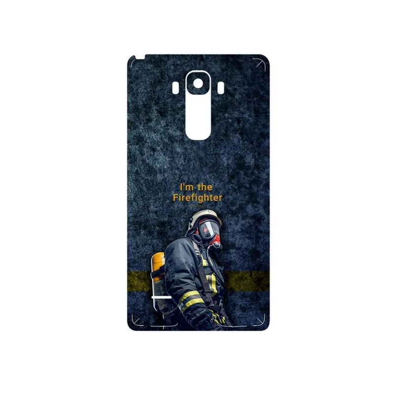 برچسب پوششی ماهوت مدل Firefighter مناسب برای گوشی موبایل ال جی G4 Stylus