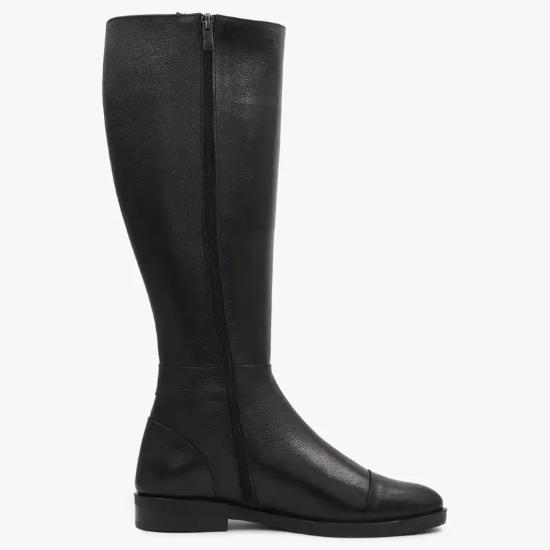 بوت زنانه چرم تهران مدل D21