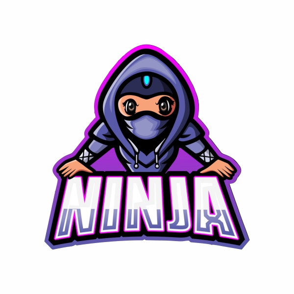 برچسب بدنه موتورسیکلت طرح NINJA KID کد 144