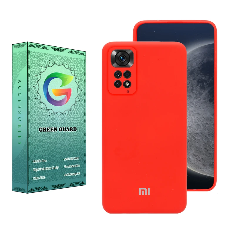 کاور گرین گارد مدل Ziro طرح سیلیکونی مناسب برای گوشی موبایل شیائومی Redmi Note 11S / Note 11 4G
