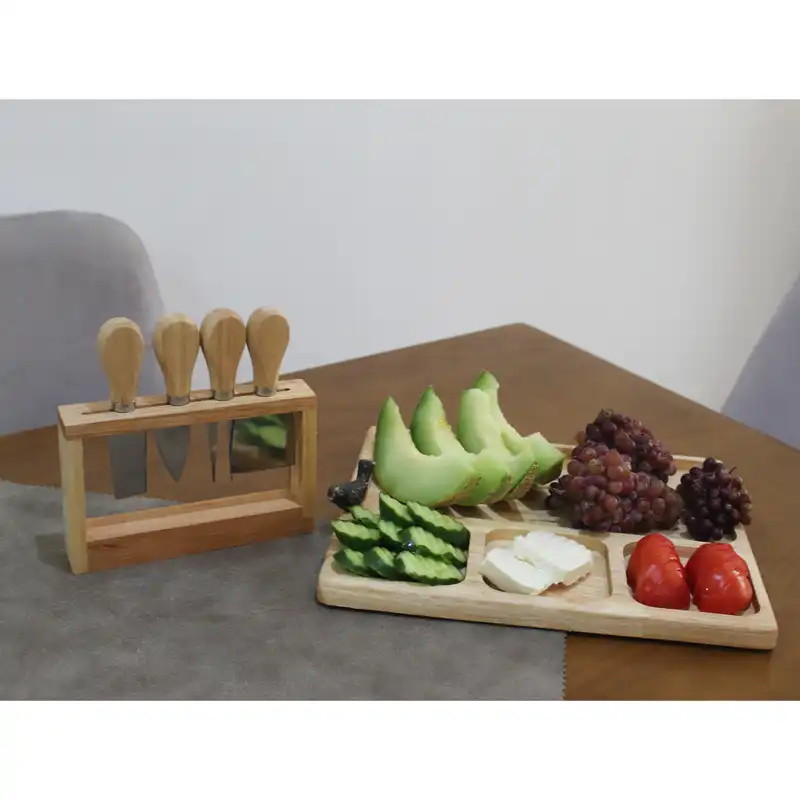 ست کارد صبحانه خوری مدل 20224 مجموعه 4 عددی به همراه استند