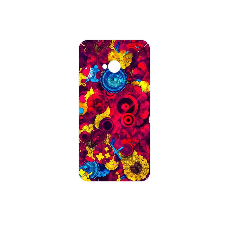 برچسب پوششی ماهوت مدل Vector Flower Garden Digital Art مناسب برای گوشی موبایل اچ تی سی One M7