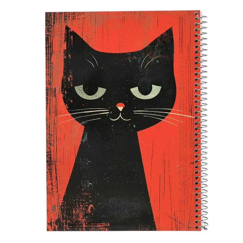 دفتر ژورنال نویسی 50 برگ مدوپد مدل نقطه ای طرح موجودات فانتزی کد DF17129