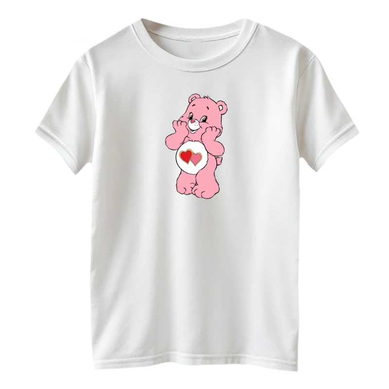 تی شرت آستین کوتاه بچگانه مدل خرس مهربون کد 02