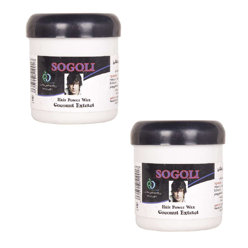 واکس مو سوگلی مدل 400 وزن 175 گرم مجموعه 2 عددی