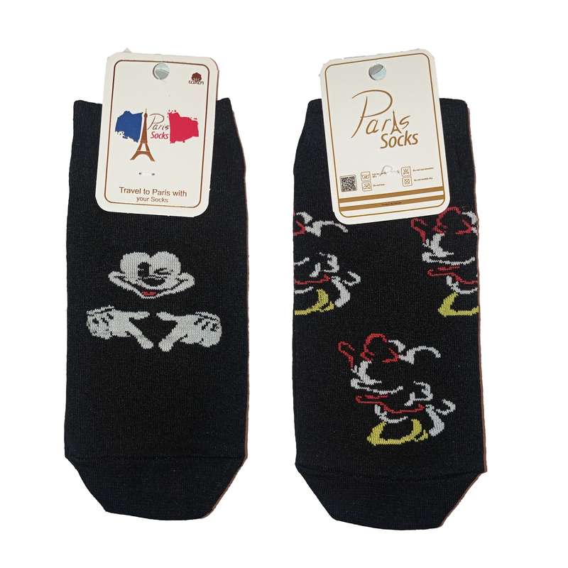 جوراب  پاریس مدل میکی موس