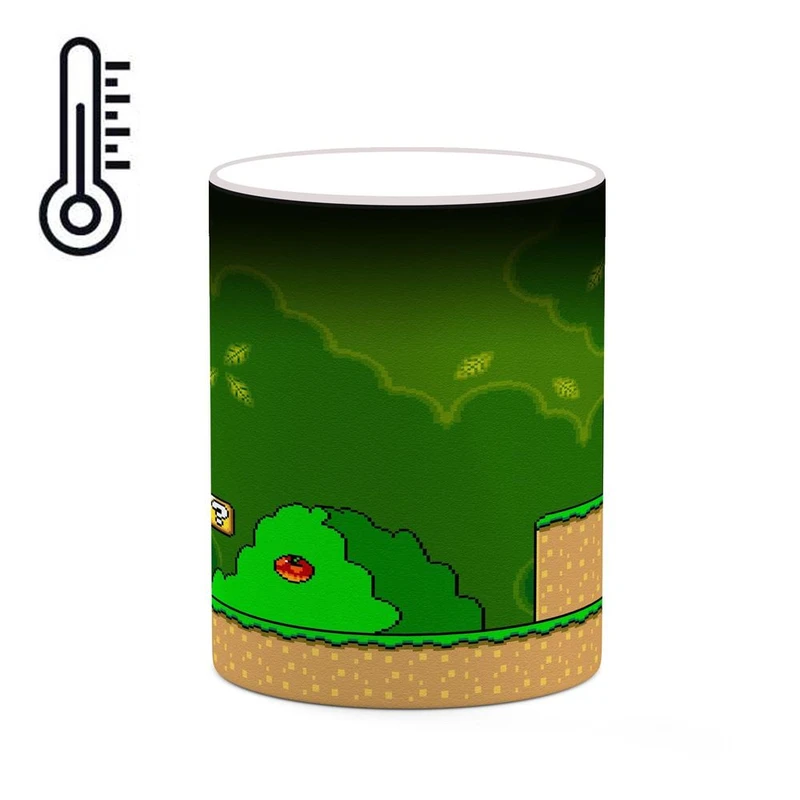 ماگ حرارتی کاکتی مدل بازی سوپر ماریو Super Mario World کد mgh30675