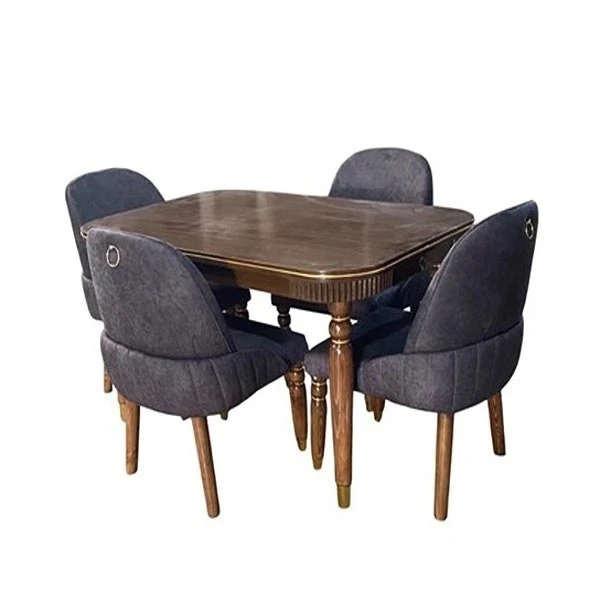 میز و صندلی ناهارخوری چهار نفره گالری والریان مدل laky