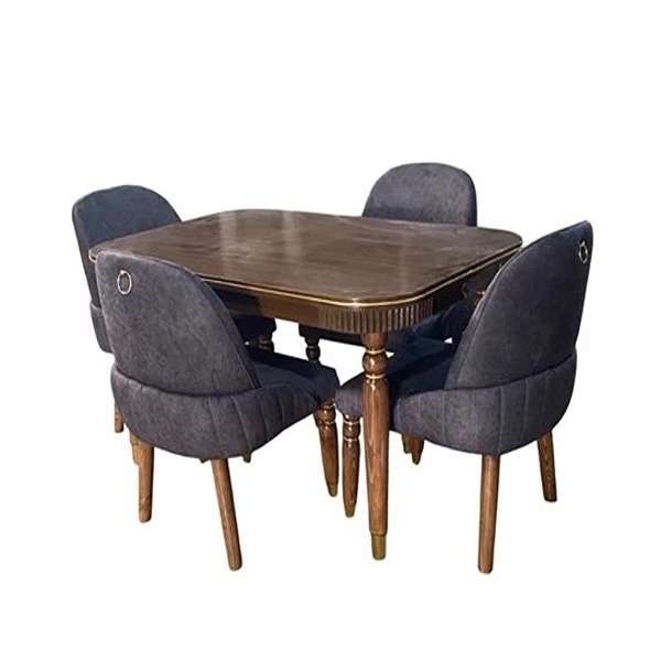 میز و صندلی ناهارخوری چهار نفره گالری والریان مدل laky