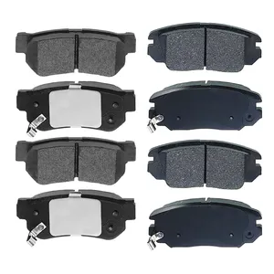  Pars Lent 80107 Front Brake Pad with Rear Brake Pad for Hyundai Azera 