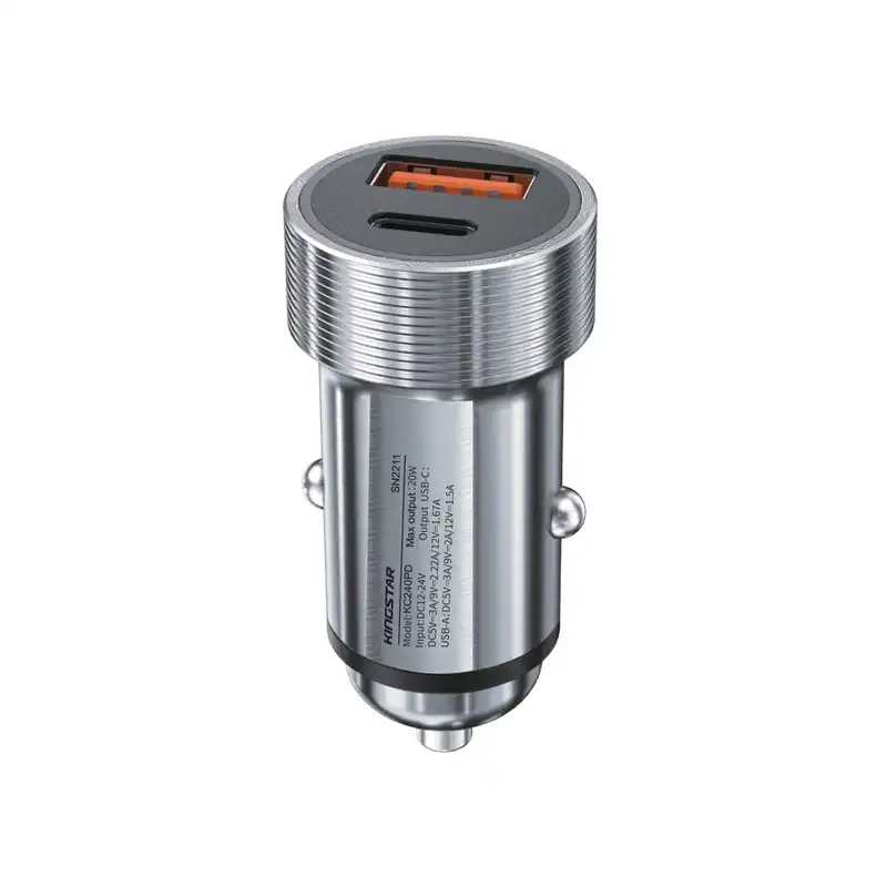 شارژر فندکی کینگ استار مدل KC240PD