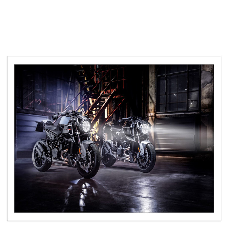 تابلو نوری بکلیت طرح موتور سیکلت BRABUS مدل W-MO2064