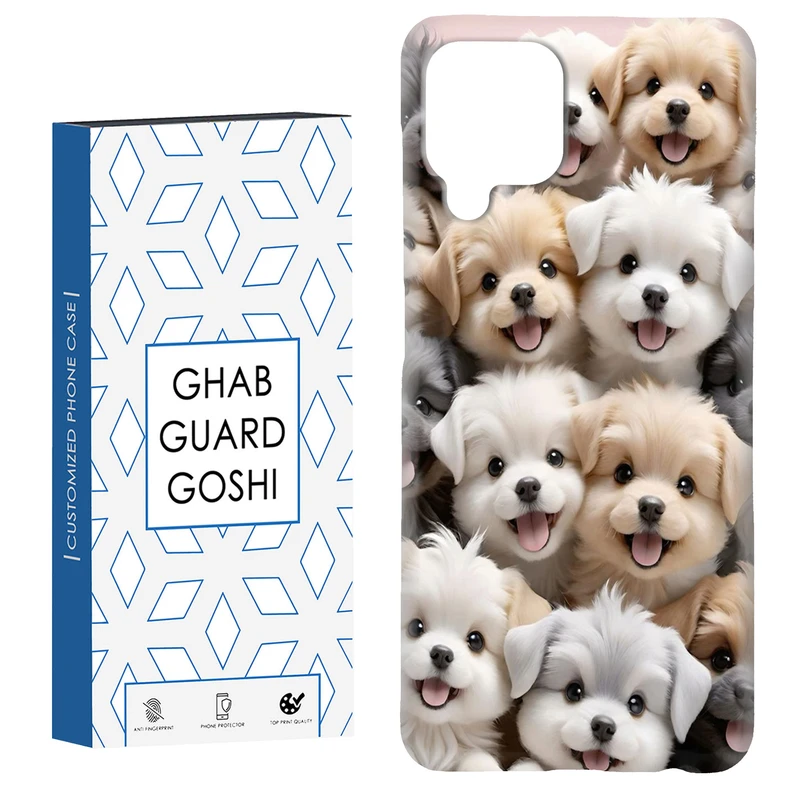 کاور قاب گارد گوشی طرح سگ ها کد Dimo-366 مناسب برای گوشی موبایل سامسونگ Galaxy A12 / Galaxy M12