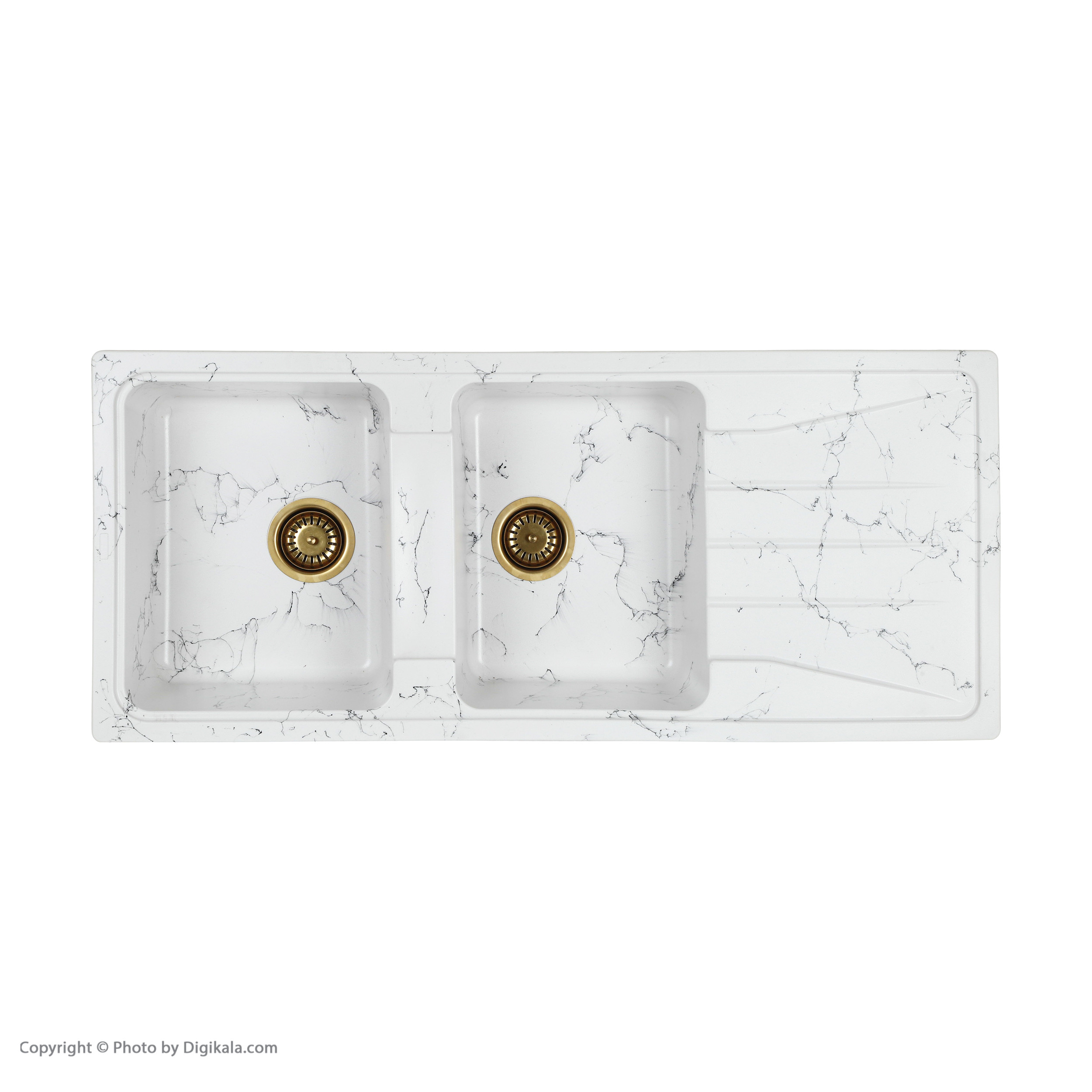 سینک ظرفشویی گرانیتی مدل DENIZ-SRD05 توکار