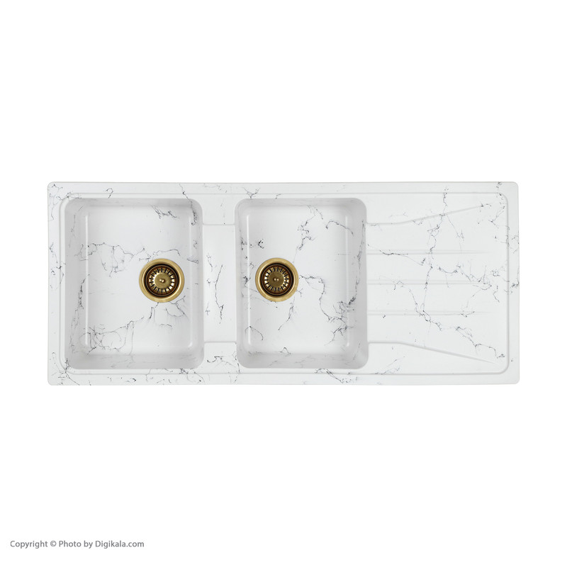 سینک ظرفشویی گرانیتی مدل DENIZ-SRD05 توکار