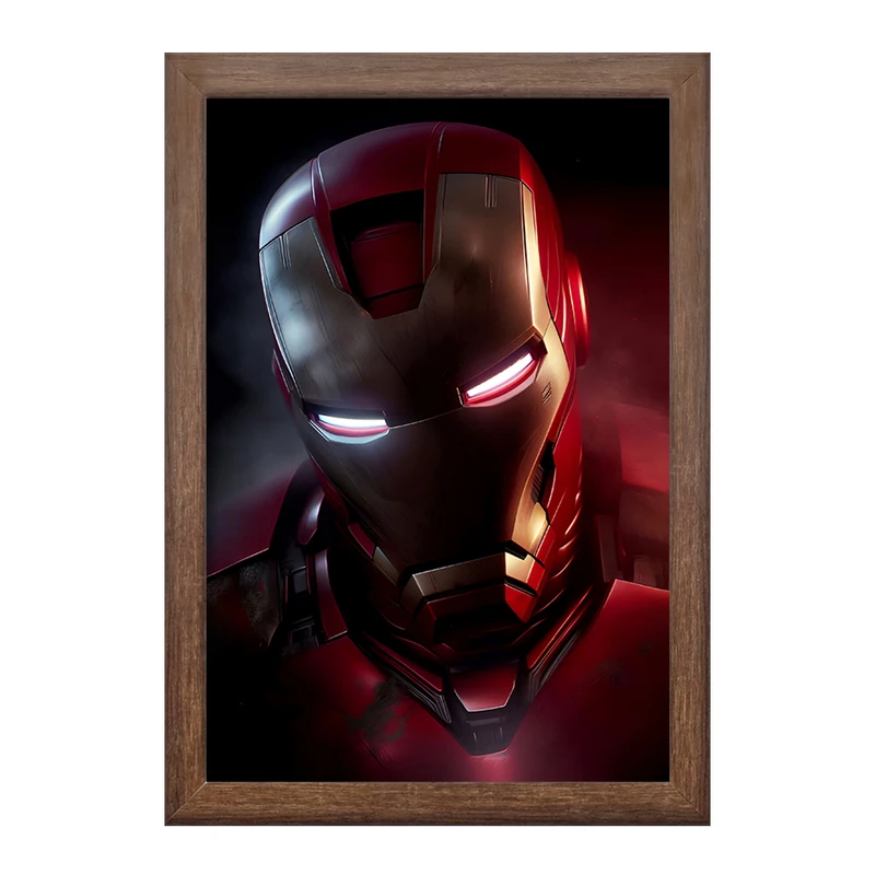 تابلو خندالو طرح مرد آهنی مارول (Marvel) کد F9158