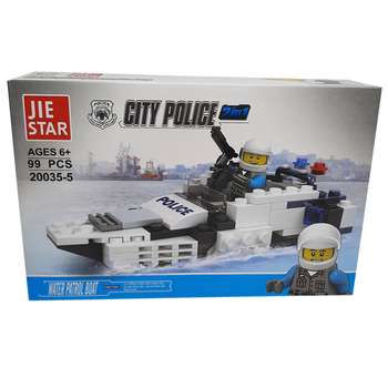 ساختنی ژی استار مدل قایق پلیس کد 20035-5