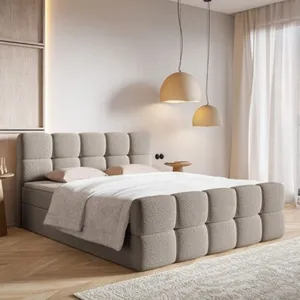 تخت خواب دونفره کد DR 4556 سایز 200x160 سانتی متر