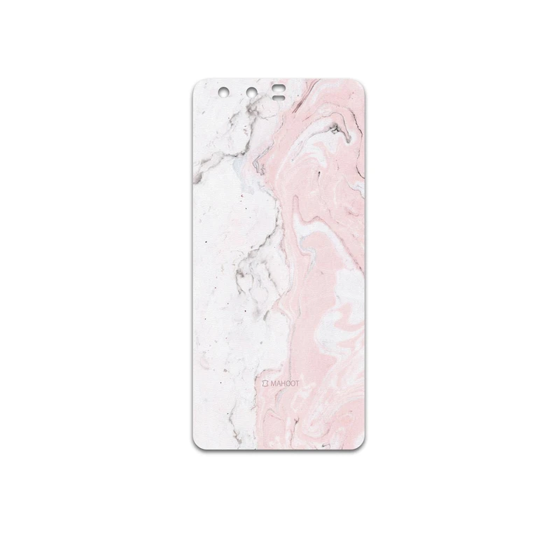 برچسب پوششی ماهوت مدل Blanco-Pink-Marble مناسب برای گوشی موبایل هوآوی P10