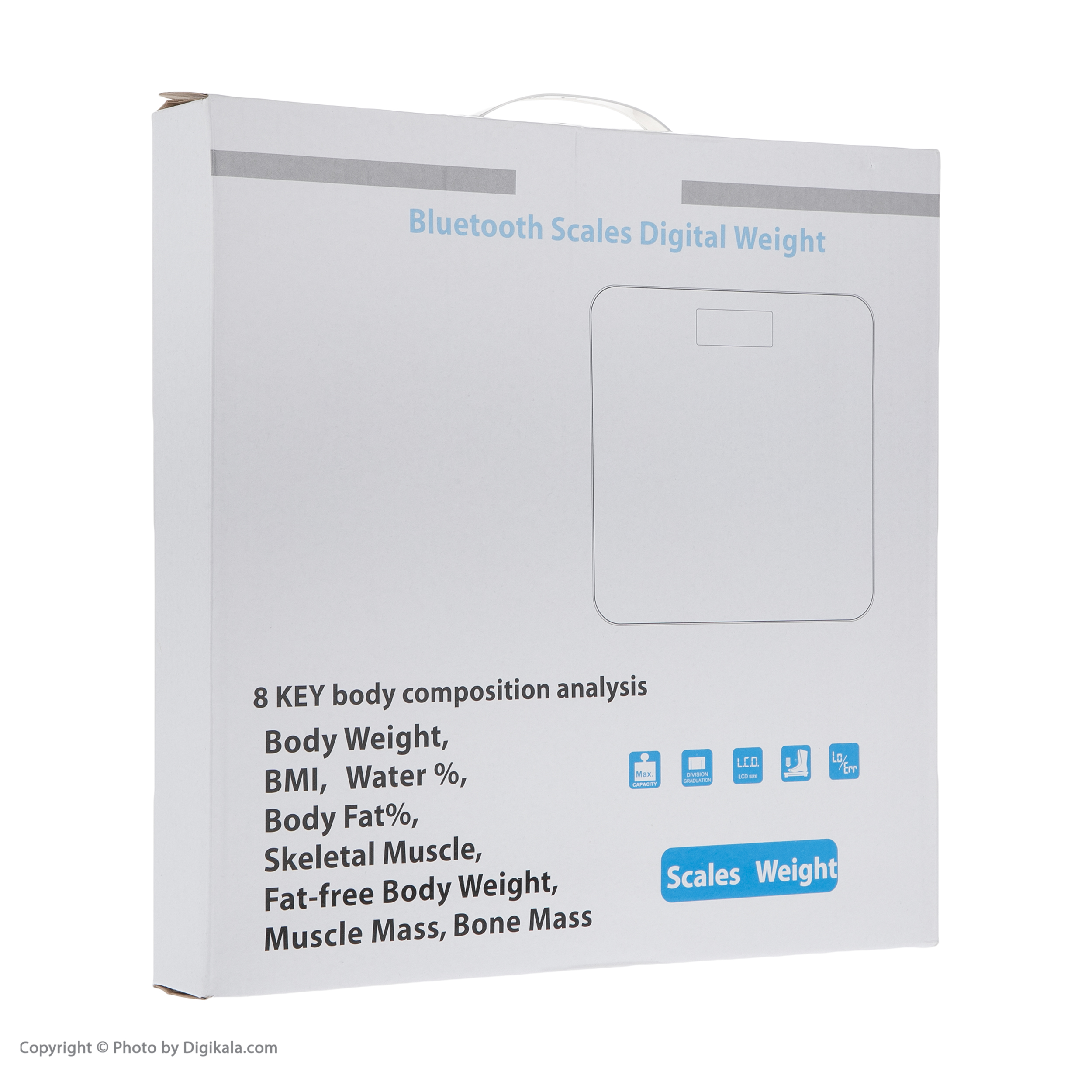 ترازو دیجیتال یوکومت مدل Bluetooth Scales Weight -  - 3