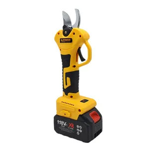 قیچی باغبانی شارژی صنعتی نیوپاور مدل  118VF/MAX کد 1