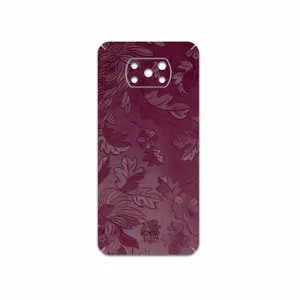 MAHOOT Red-Wildflower Cover Sticker for Xiaomi Poco X3 Pro