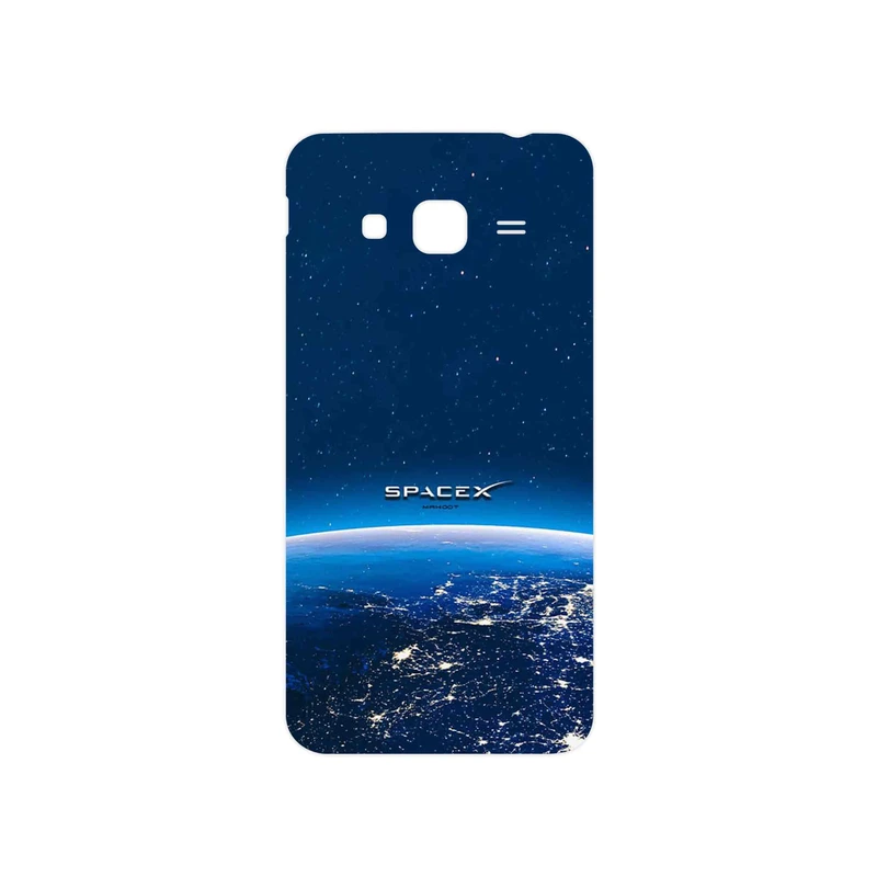 برچسب پوششی ماهوت مدل Space X مناسب برای گوشی موبایل سامسونگ Galaxy J3 2016