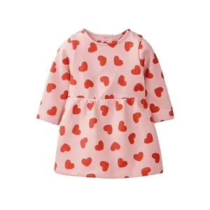 پیراهن دخترانه لوپیلو مدل قلبی کد 009